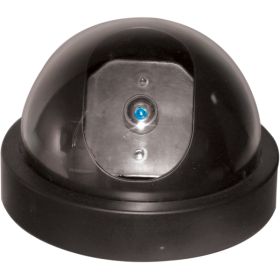 DUMMY DOME CAMERA WITH LED  WHITE BODY