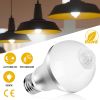 E27 Motion Sensor Light Bulb 9W/5W 1000LM 6500K   LED