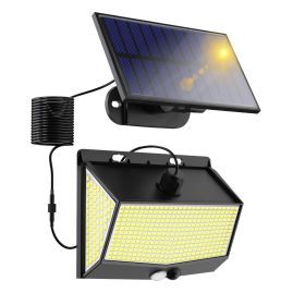 Motion  Outdoor Lamps Separate Solar Panel 3 Mode 468Pcs