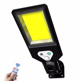 COB Solar Light Motion Sensor 3 Modes Lamp Outdoor  Garden