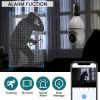 1080P Wireless E26 Bulb Cam WiFi Security Smart IP  Night Vis