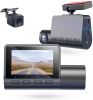 DashCam 2KQHD+1080p 2"Display WideAngle GPS NightVision