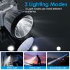 Rechargeable Headlamp High Power  Motion Sens 3 Light Modes