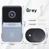 Intercom WIFI Infrared Night Vis Outdoor 480P Wireless Doorbell