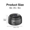 1pc A9 Mini Camera; HD 720P 2.4G Wifi IP Camera; Night Vision